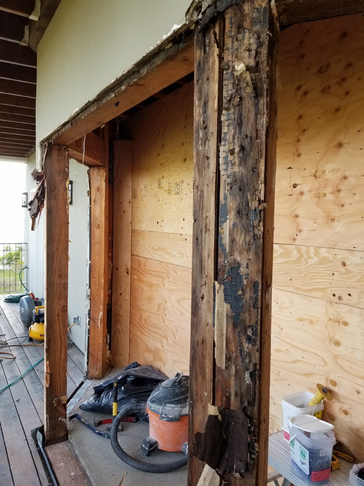 Dry Rot & Wood Repair Projects — project photograph